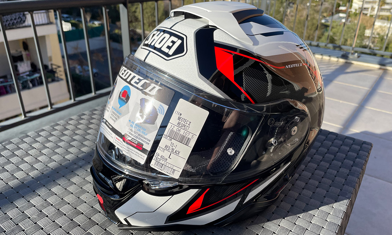 Casque de moto Shoei Néotec 2 - Respect 2