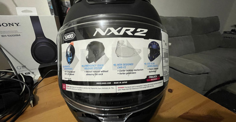 casque moto intégral NXR2 chez Shoei