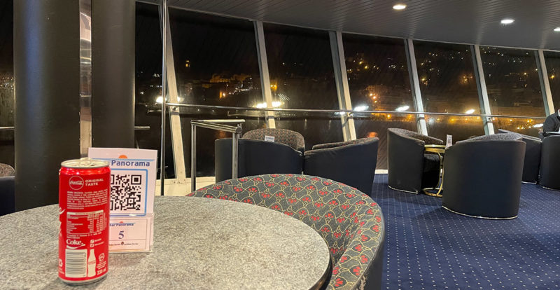 bar panorama, Corsica Ferries