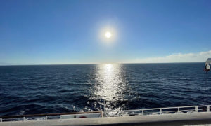 soleil en mer, traversée Corse continent, Corsica Ferries