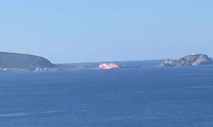 Bateau en vue