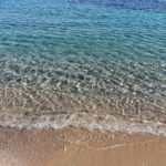 corse : eau transparente sur la plage de Favona