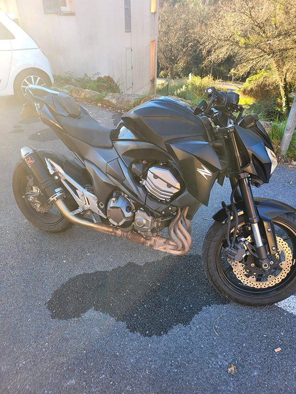 Kawasaki z800e noire