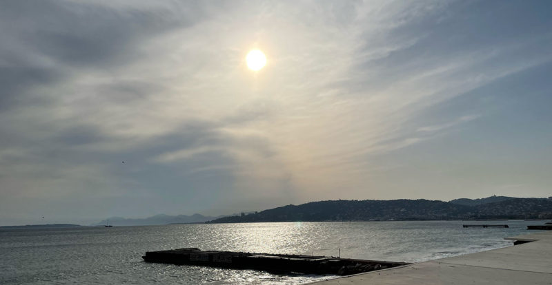 Juan les Pins, bord de mer