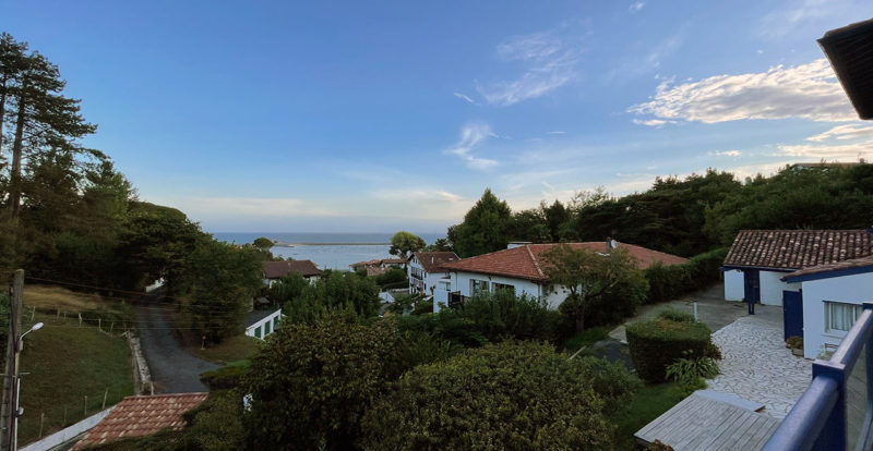 vue mer à Saint-Jean-de-Luz