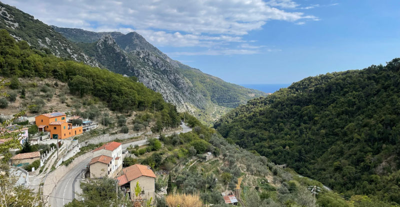 Sur les petites routes entre Menton et Sospel