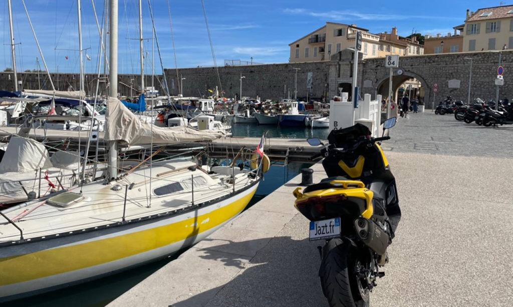 TMAX de David Jazt au Port Vauban d'Antibes