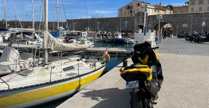 TMAX de David Jazt au Port Vauban d'Antibes