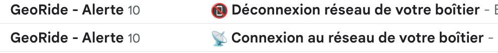 alerte mail
