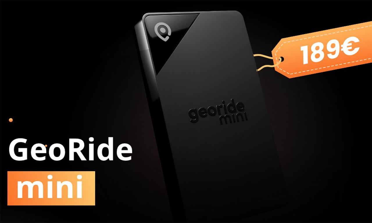 Géoride Mini : 189€ + 5€ abonnement mensuel
