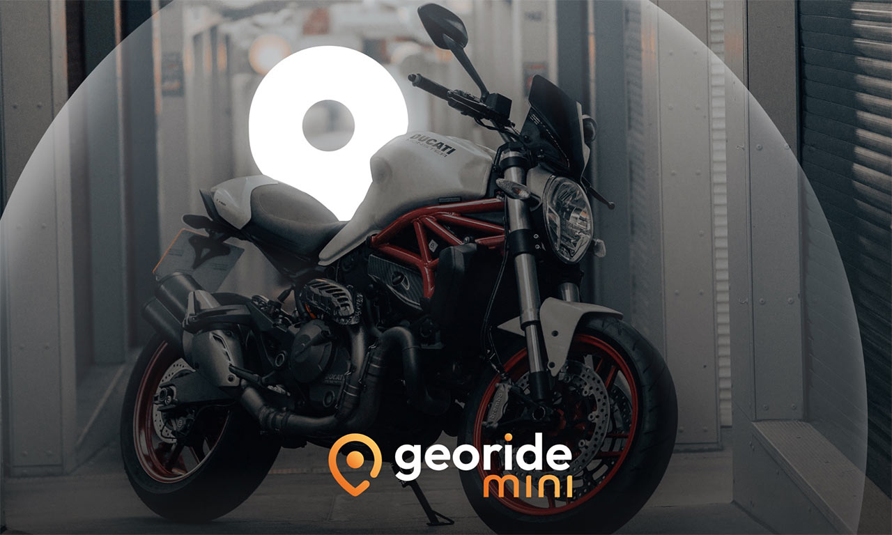 Georide mini : moto connectée
