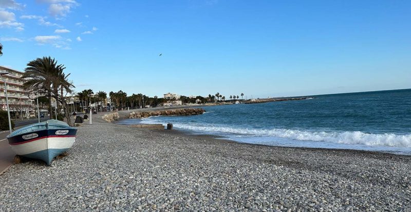 Vue mer vers Nice depuis Cagnes-sur-Mer