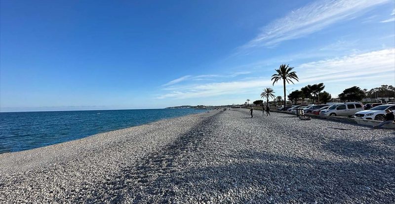 Bord de mer à Cagnes sur Mer