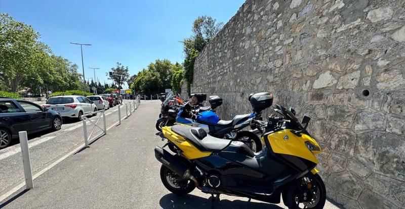 Fort Carré d'Antibes pour le salon moto d'Antibes