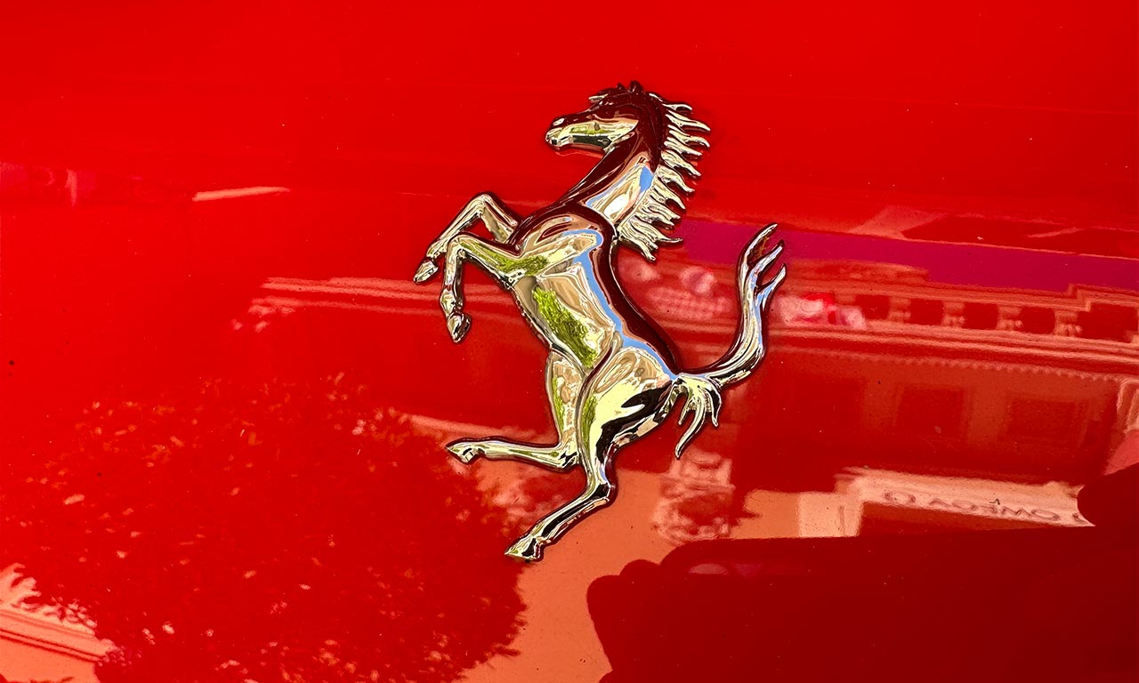 Cheval cabré de Ferrari