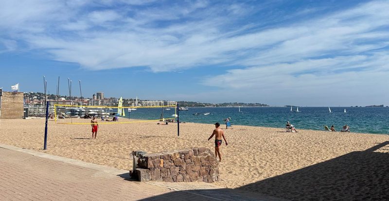 Beach volley à Fréjus