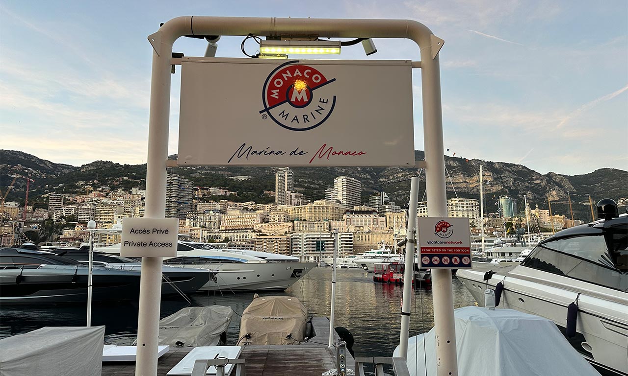 Port de plaisance à Monaco