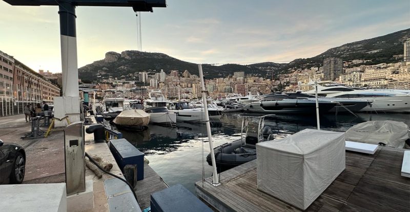 Monaco et son port de plaisance