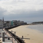 Vue vers intra muros depuis Nouveau Monde