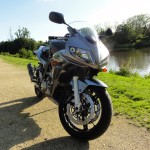 moto préparée avec produits Meguiars