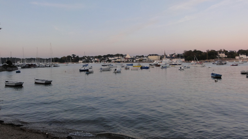 port de Bénodet depuis Sainte-Marine