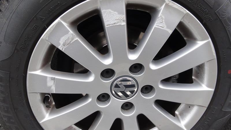 jante alu à rénover