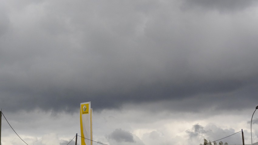 temps incertain en ce 15 avril 2012 à Rennes