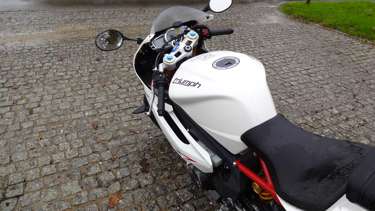 moto Triumph à Rennes