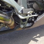 pédale droite sur le K1300GT BMW Rennes