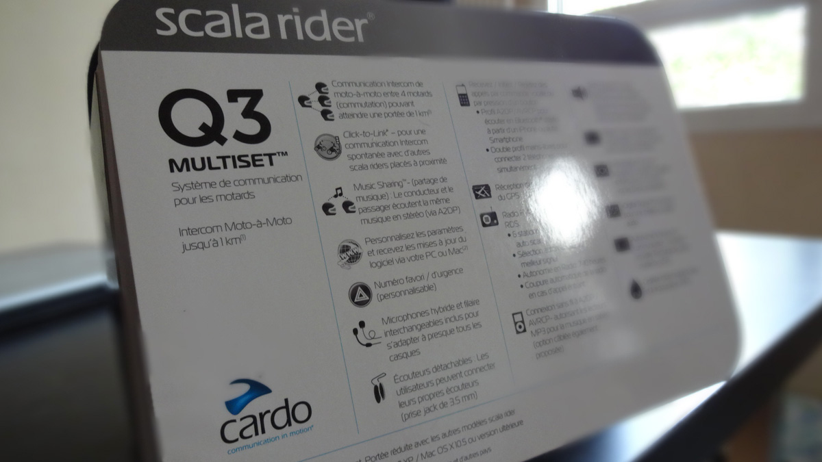 intercom rider scala Q3