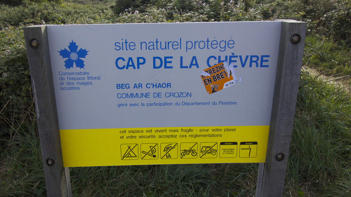 Cap de la Chèvre en Bretagne (Crozon)