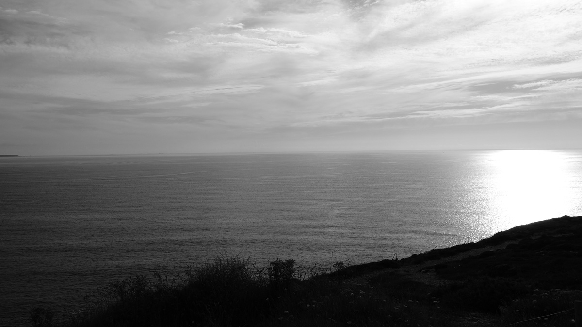 vue mer incroyable en Bretagne