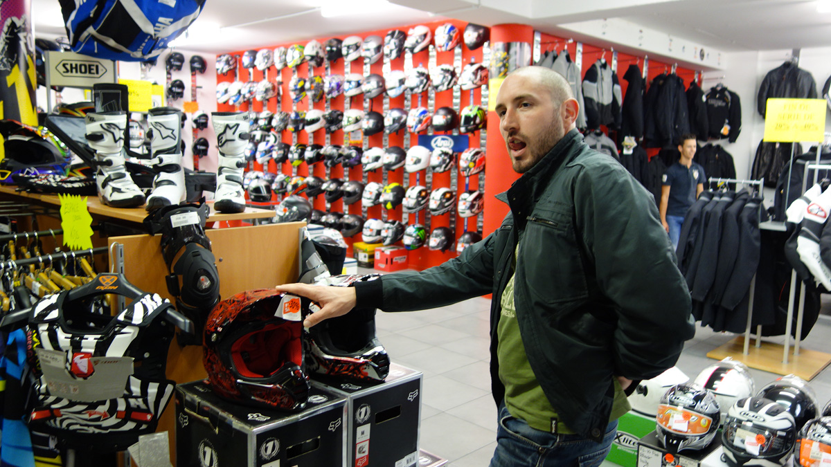 Michel chez Yamaha Moto à Nantes (Village moto)