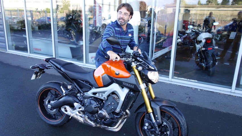 Yamaha MT 09 : Nouvelle moto de Jean-Claude