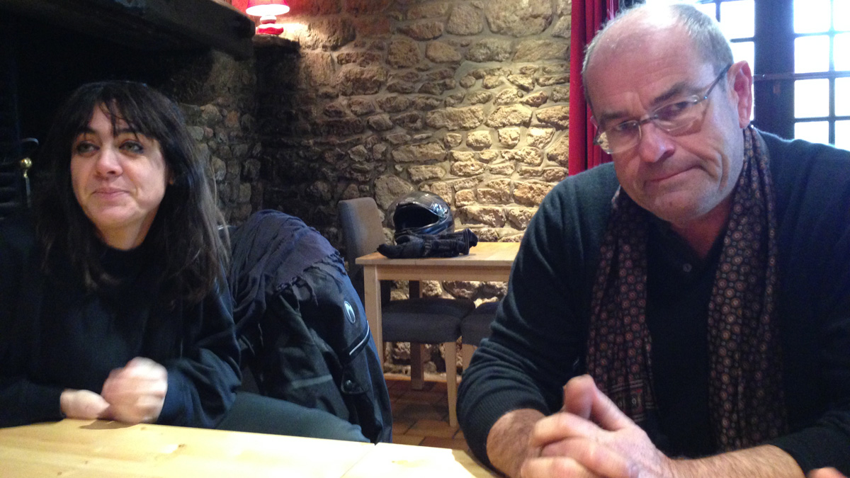 Marylène et Hubert, mon ami Hubert ;)