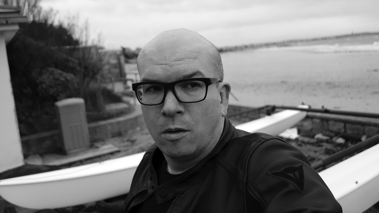 David Jazt, plage du Pont à Saint-Malo, décembre 2013