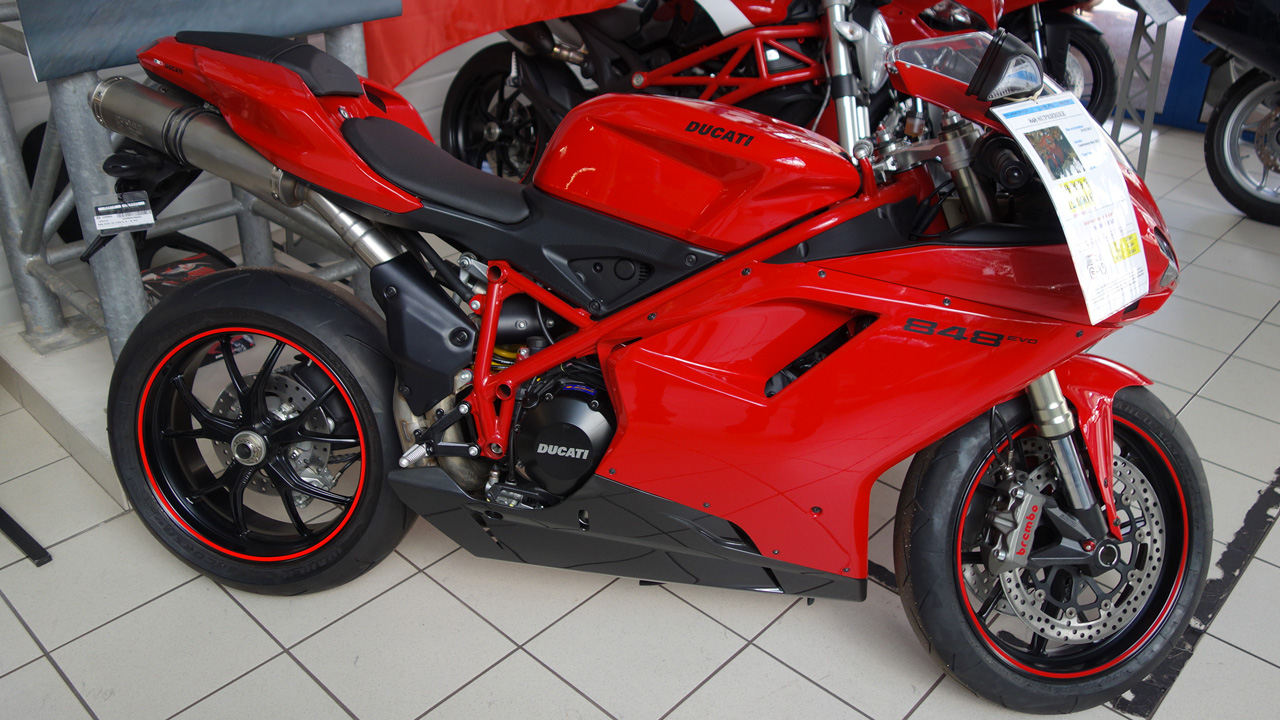 Ducati 848 Evo à la Roche sur Yon