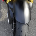 garde boue avant du S1000 R rouge