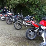 Moulin du Boël : Motard rennais