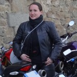 Lucie, motarde de laval