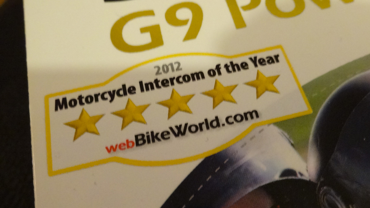 Scala Rider G9 : l'ultime intercom technoglobe