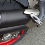 échappement sur le Ducati 821