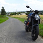essai moto KTM à Rennes