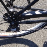dérailleur shimano sur le Matra iflow D8