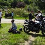 balade moto le long de la vilaine