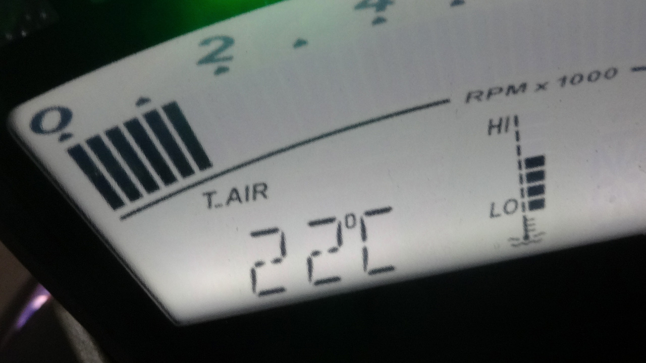 31 août : 22°c