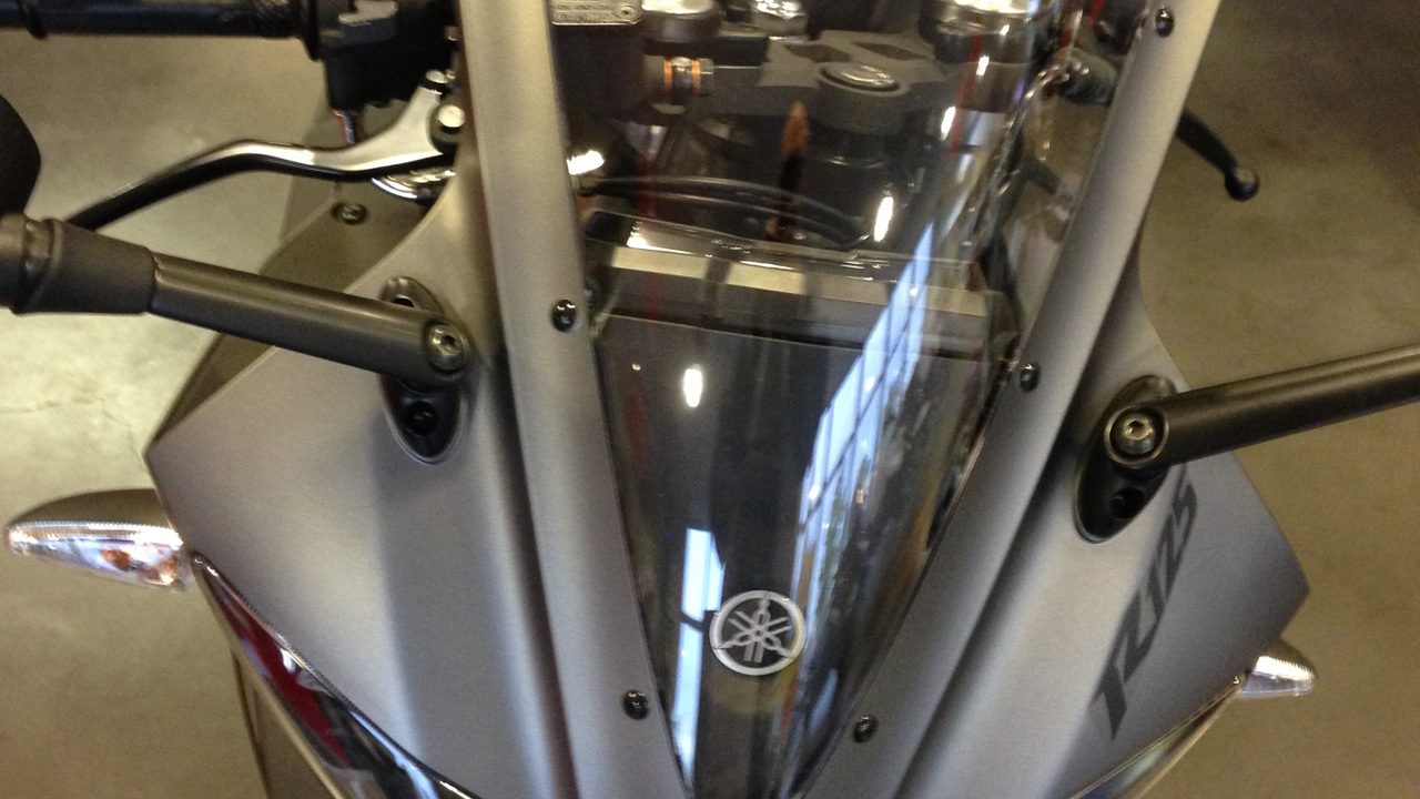 bulle du R125 2015 noir
