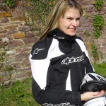 Katia, motarde de la Guerche