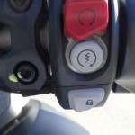 bouton retro éclairé la nuit