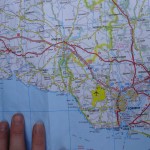 carte routière Bretagne